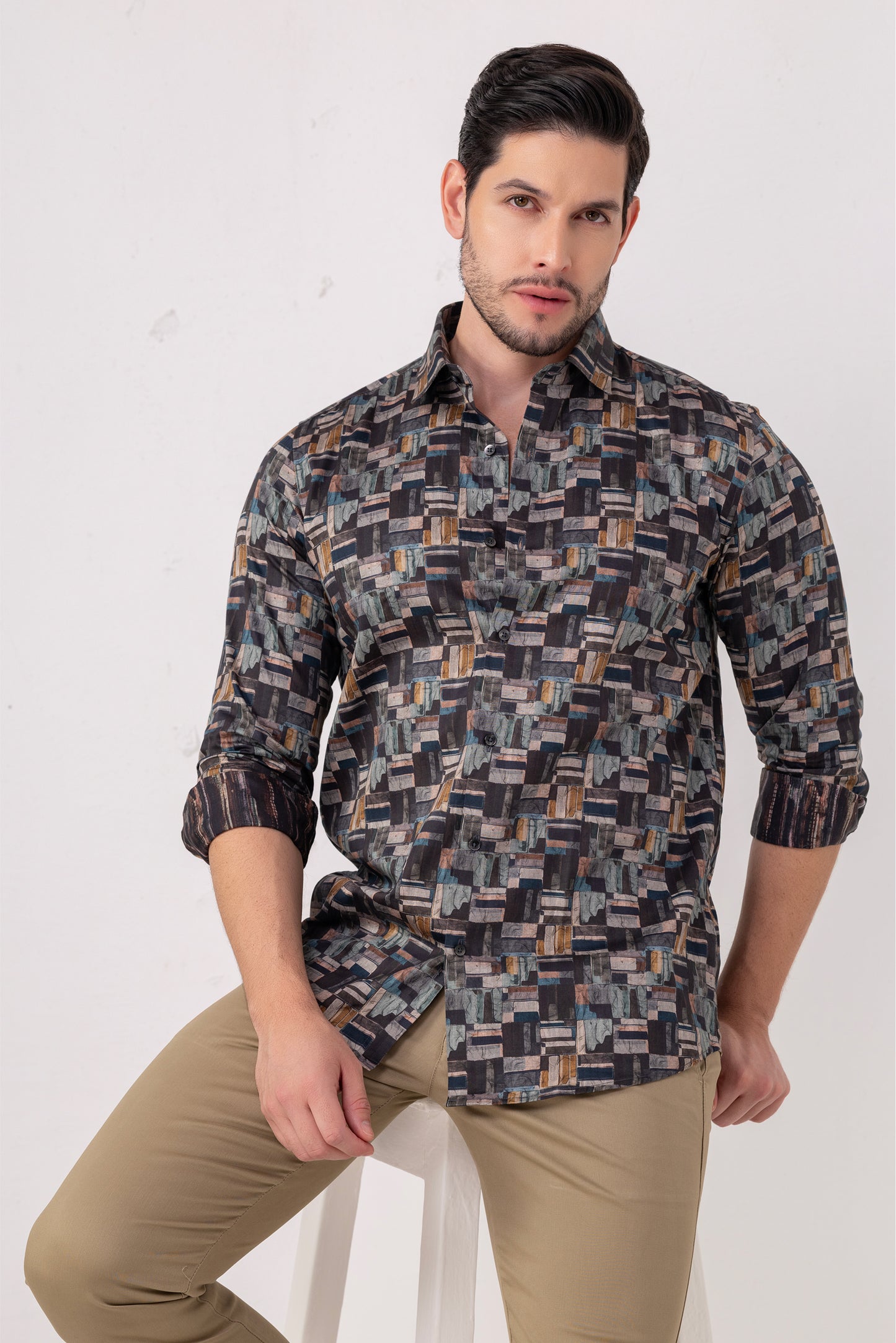 Party Flat Weave Excellence Shirt. Vyne by Urban Thing.