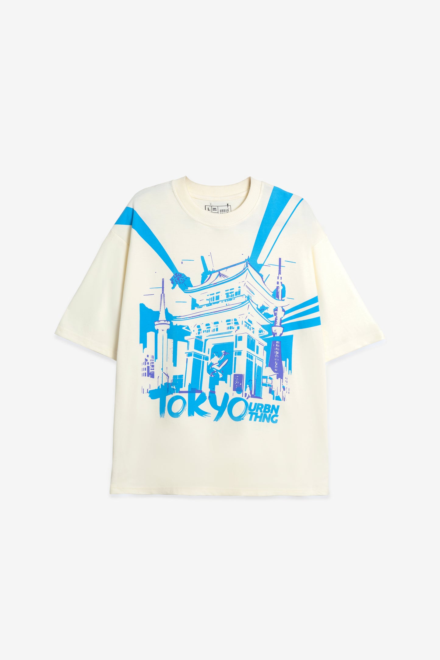 Tokyo Oversized Print Tshirt