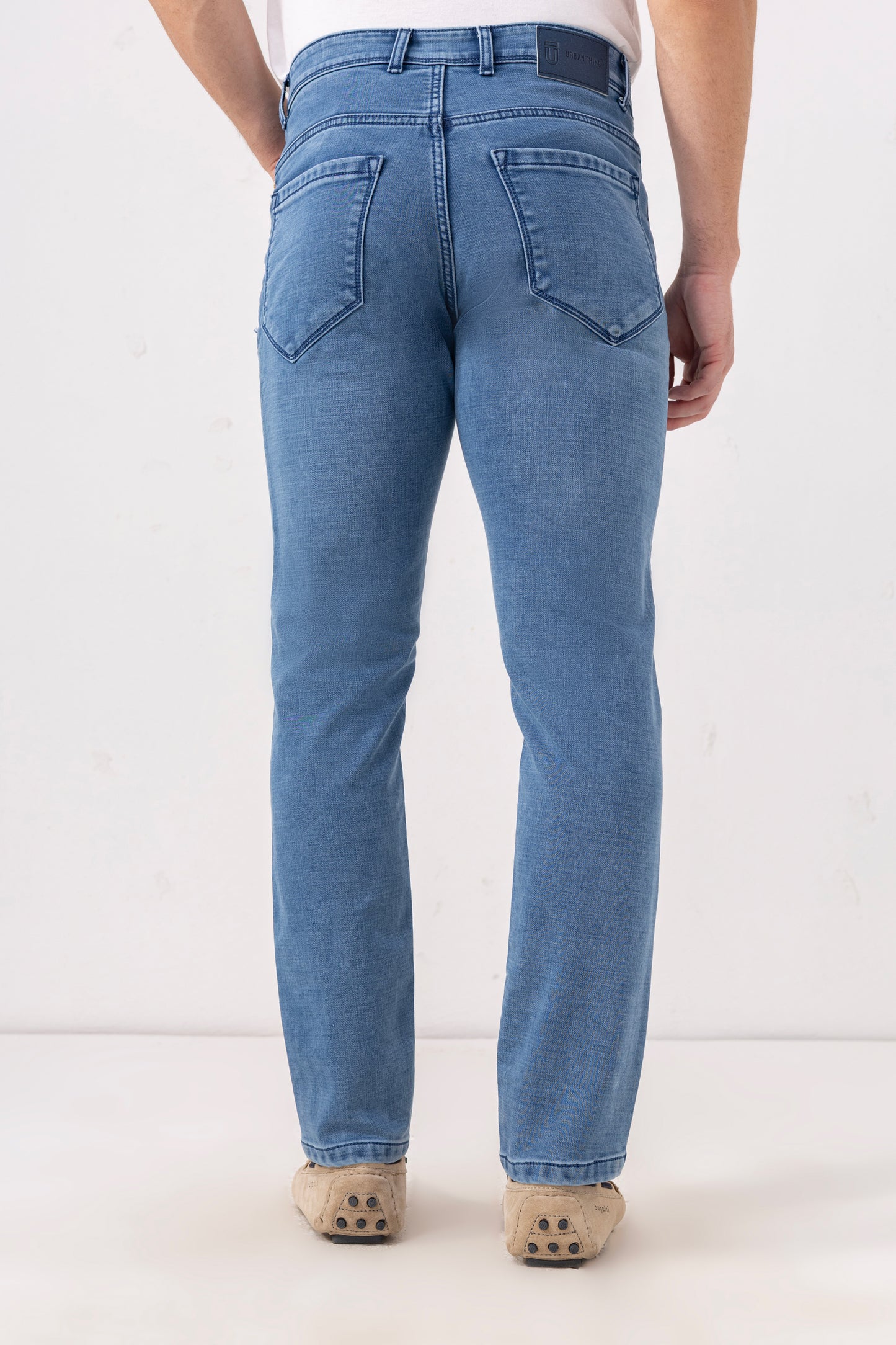 Sky Fade Slim Fit Denim Jeans for Men