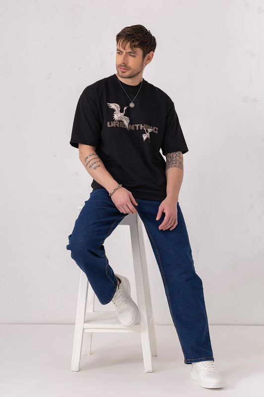 Urban Wing Graphic Oversized Tee