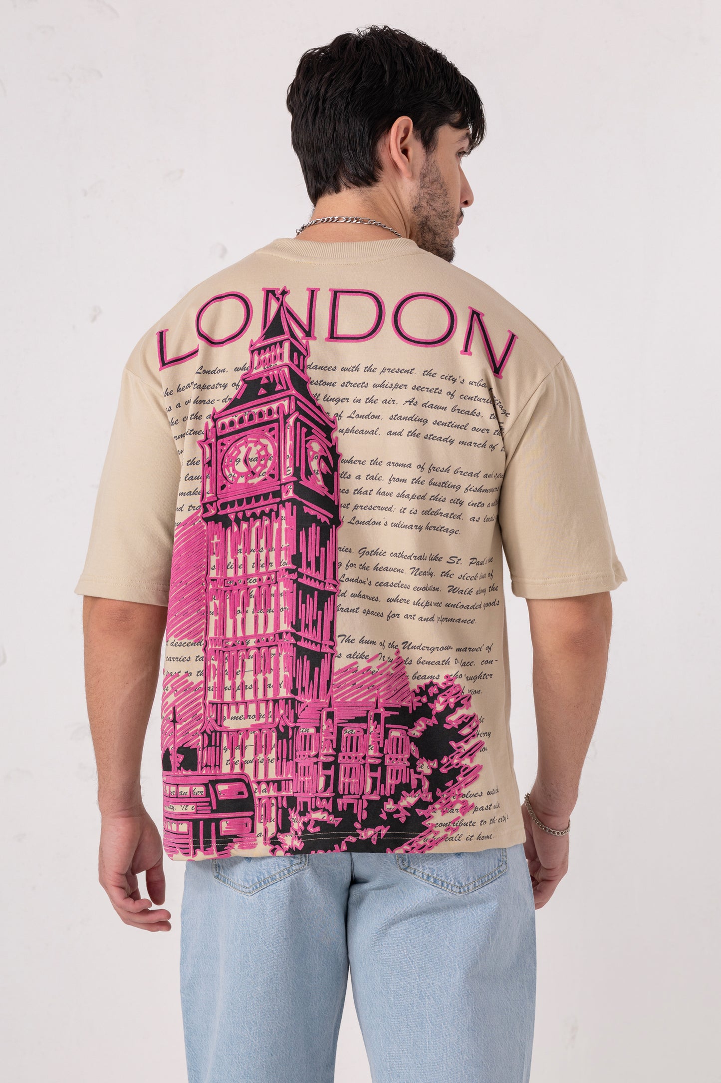 London Street Art Oversized T-Shirt