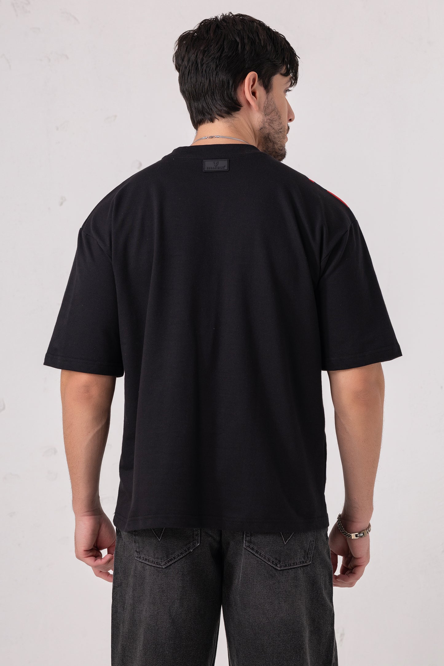 Midnight Tokyo Oversized Print T-shirt