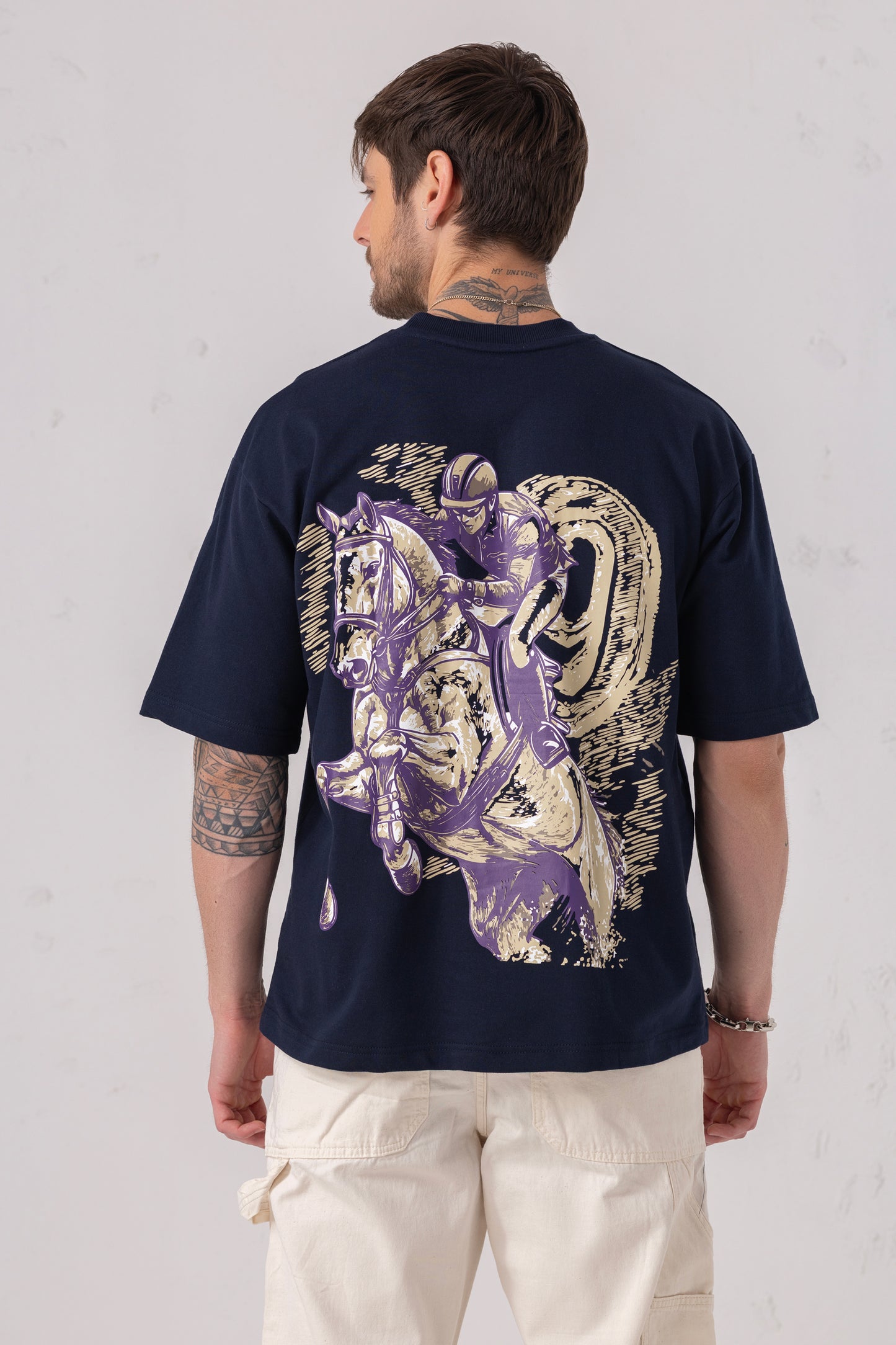 Retro Racing Oversize Graphic Tee