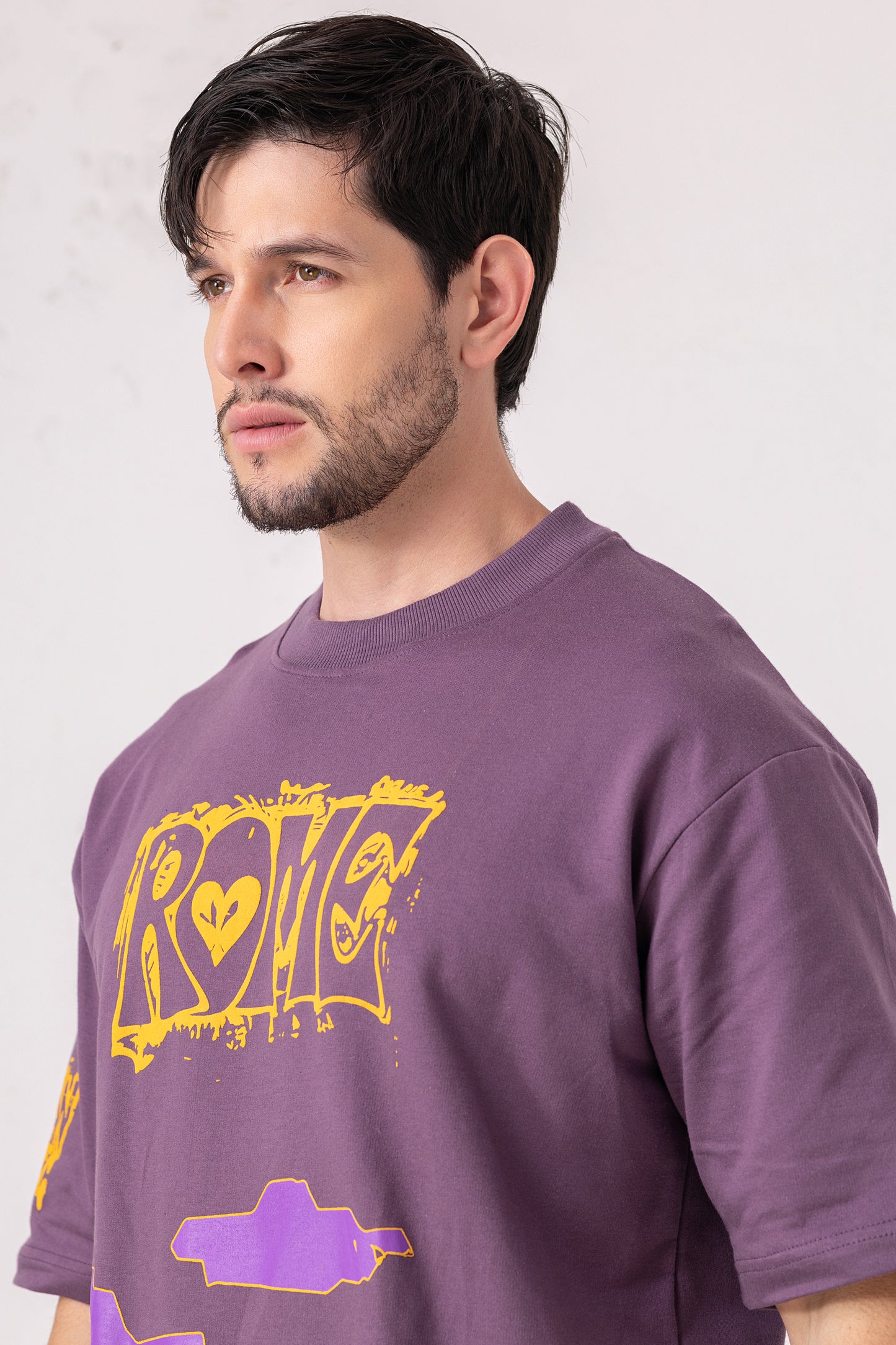 Rome Print Oversized T-Shirt