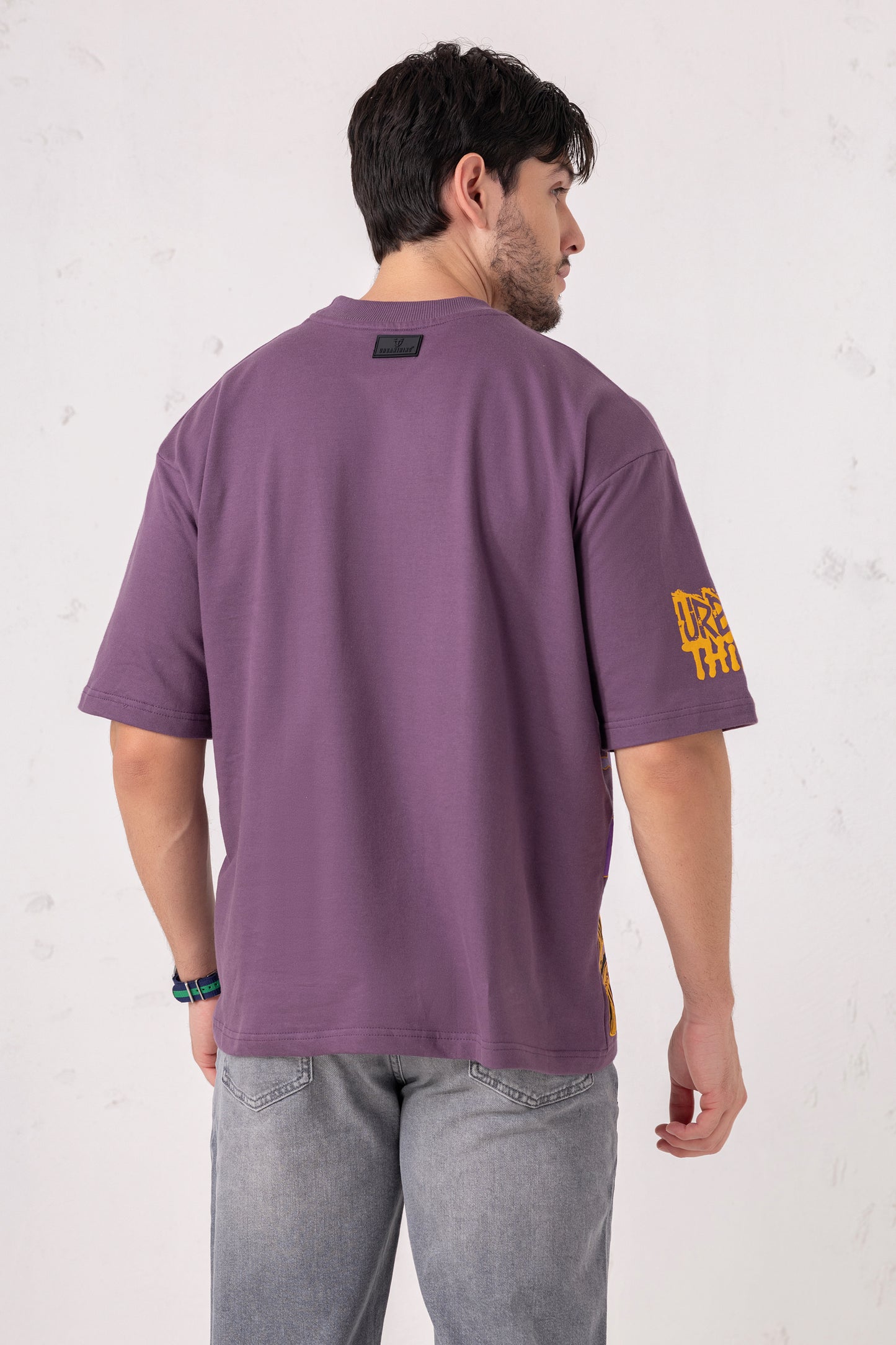 Rome Print Oversized T-Shirt
