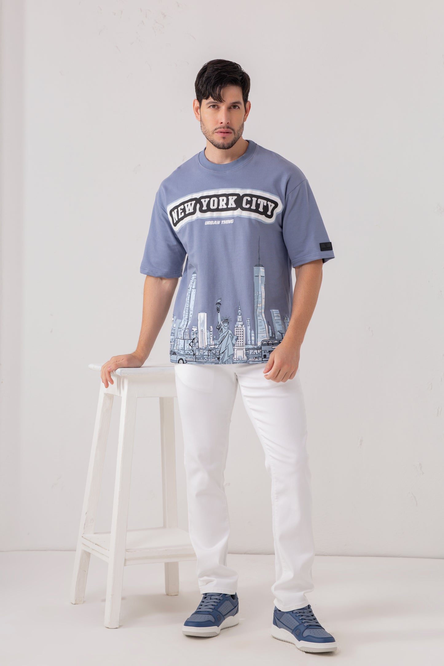 NYC Graphic Oversize Tee
