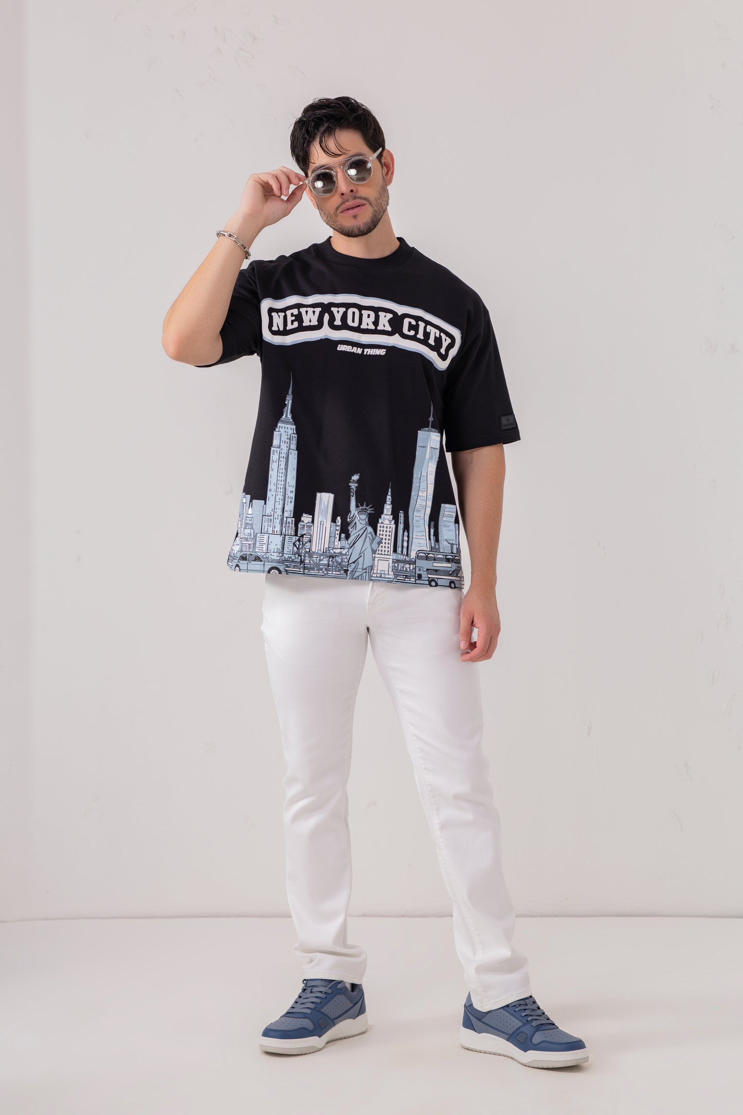 NYC Graphic Oversized TEE