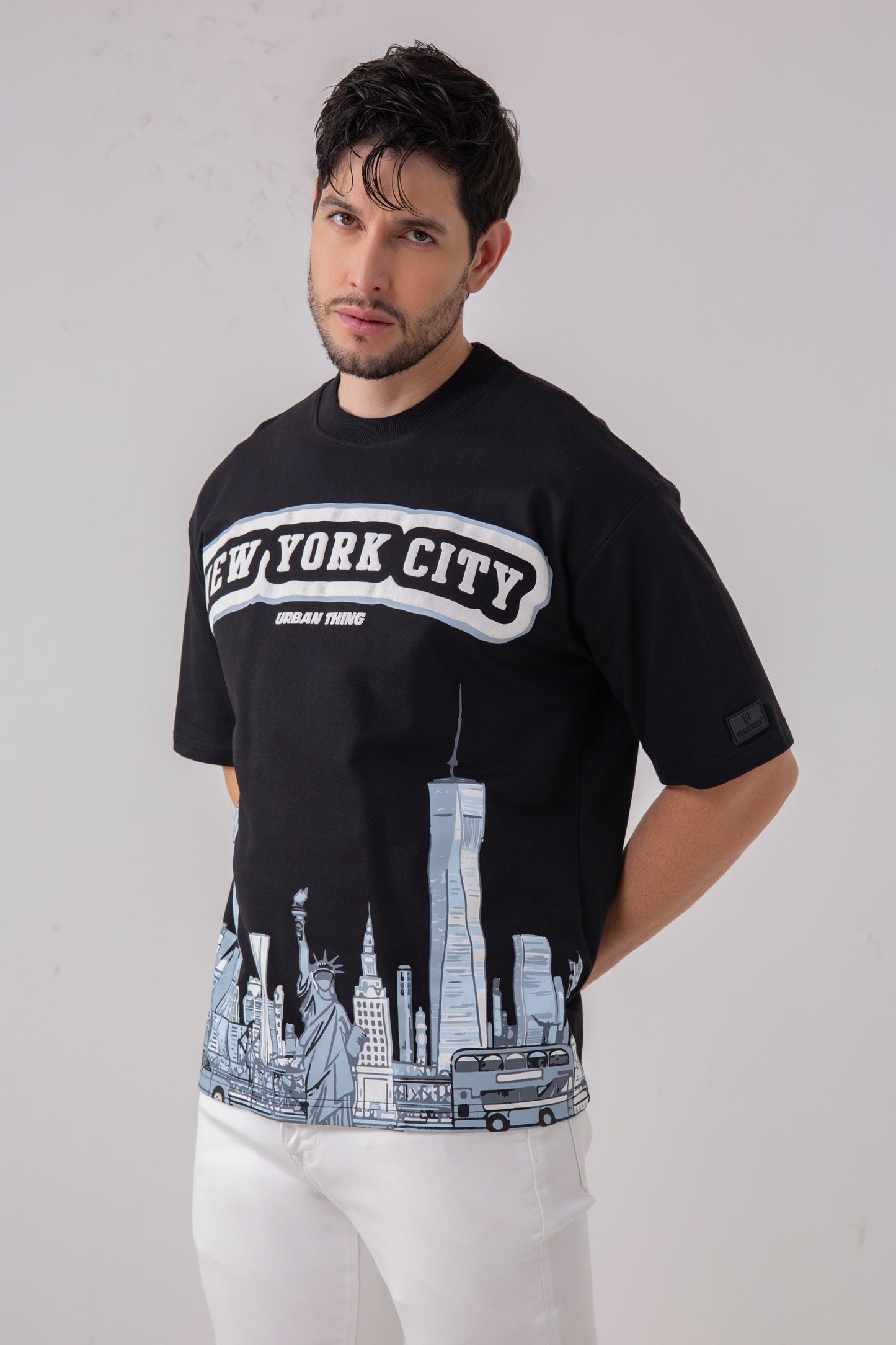 NYC Graphic Oversized TEE
