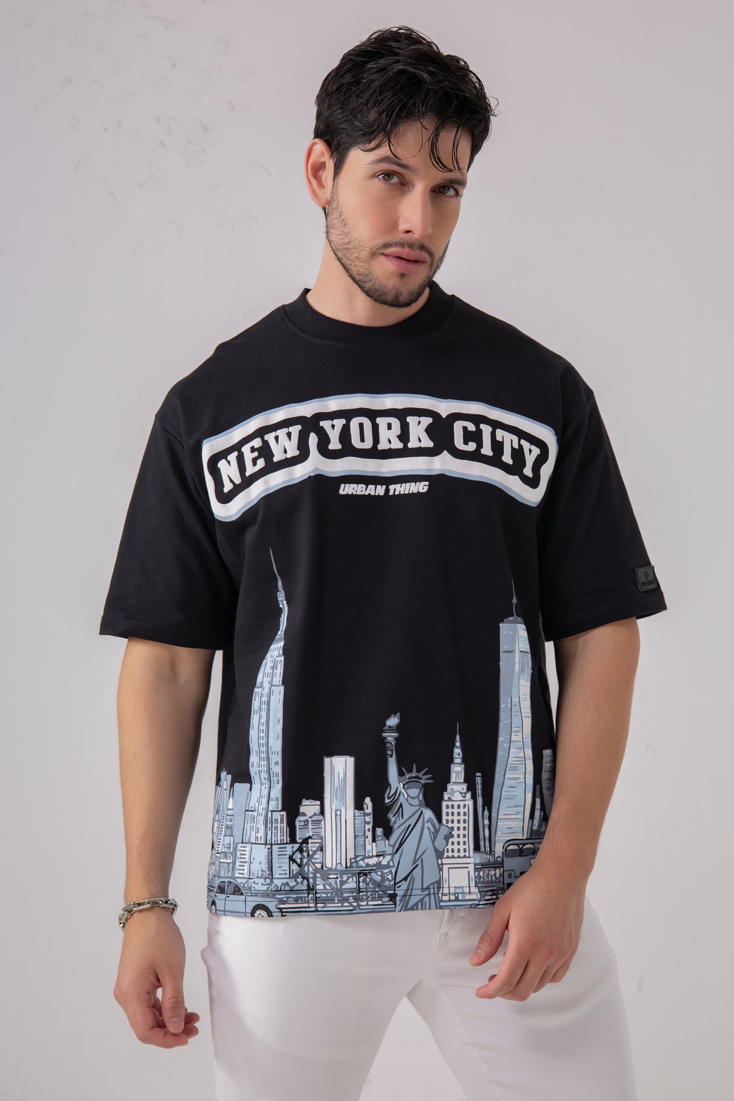 NYC Graphic Oversized TEE