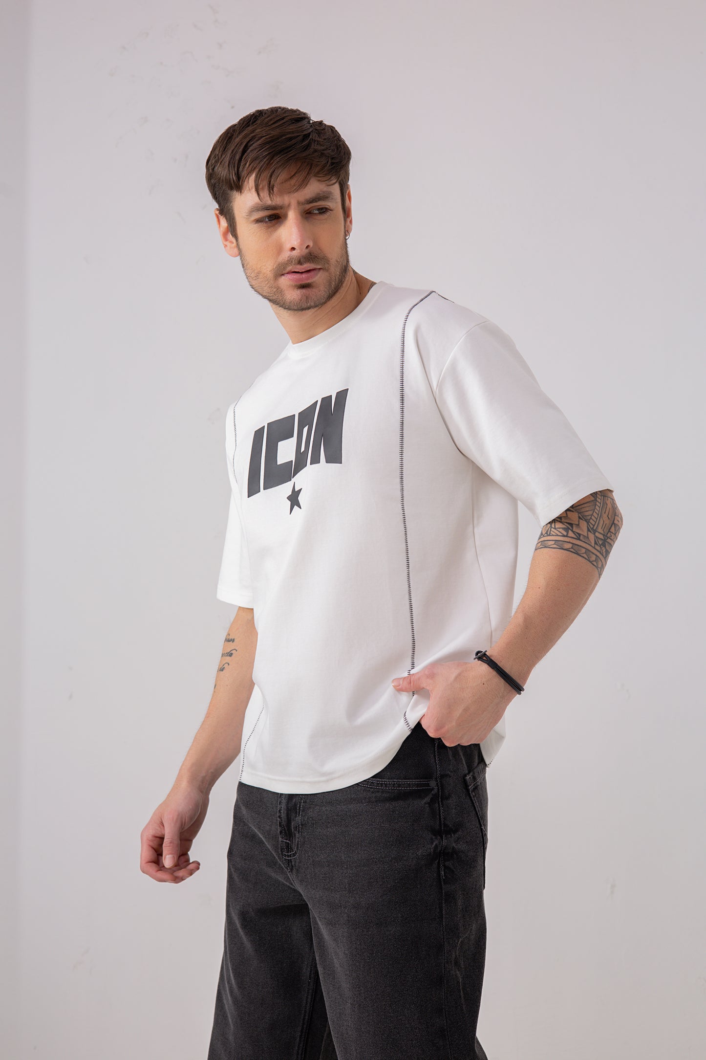 Icon Graphic Oversized T shirt