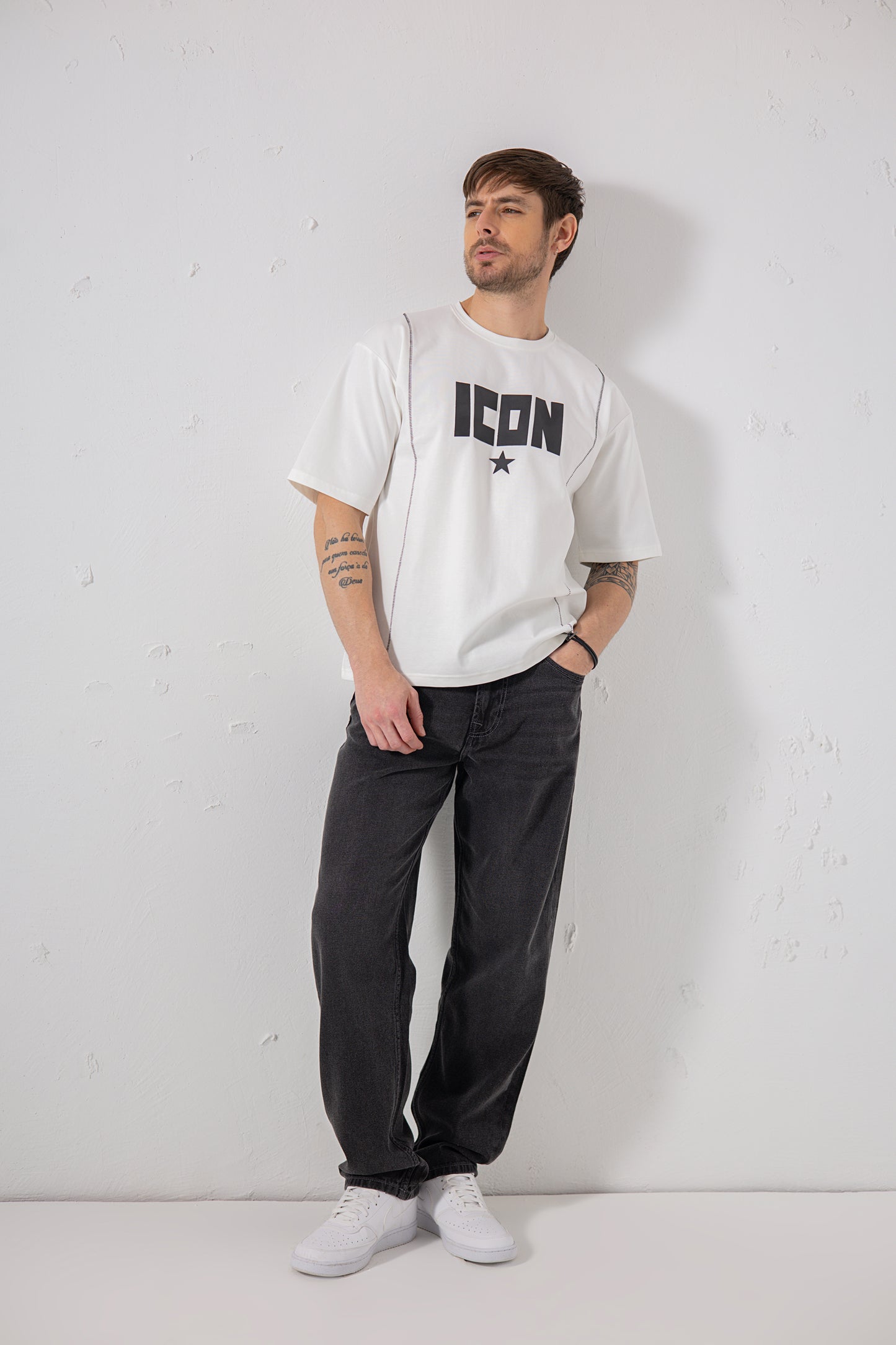 Icon Graphic Oversized T shirt