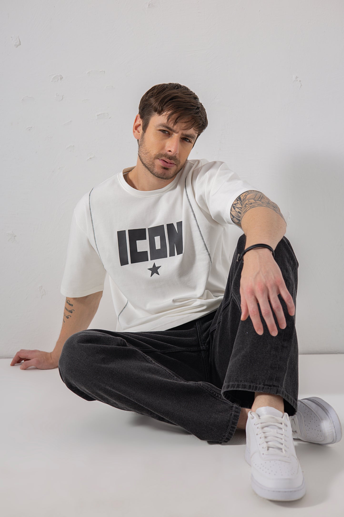 Icon Graphic Oversized T shirt