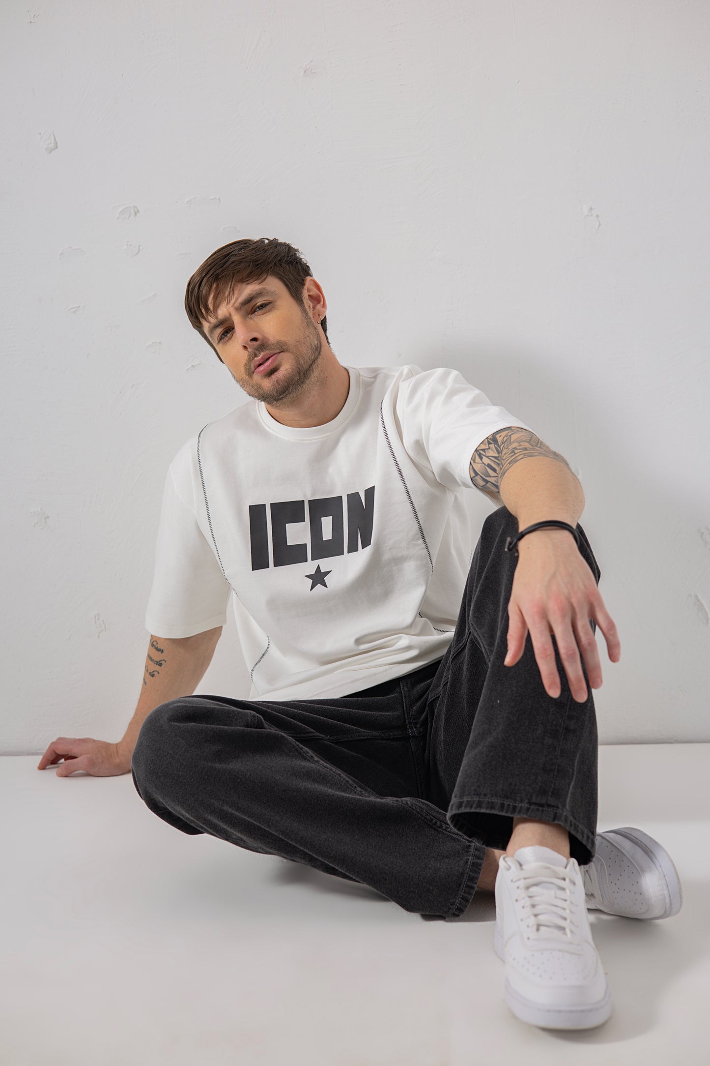 Icon Graphic Oversized T shirt