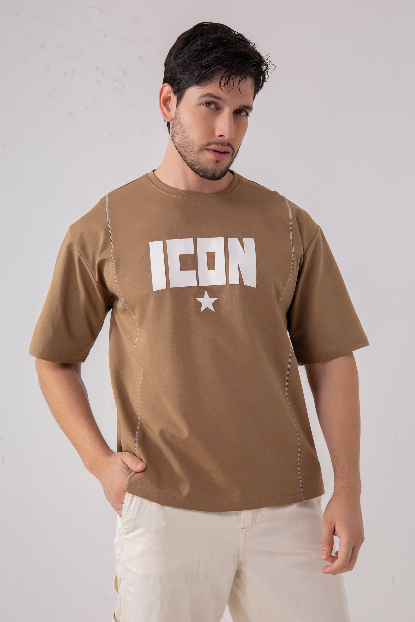 Icon Graphic Oversized T Shirt