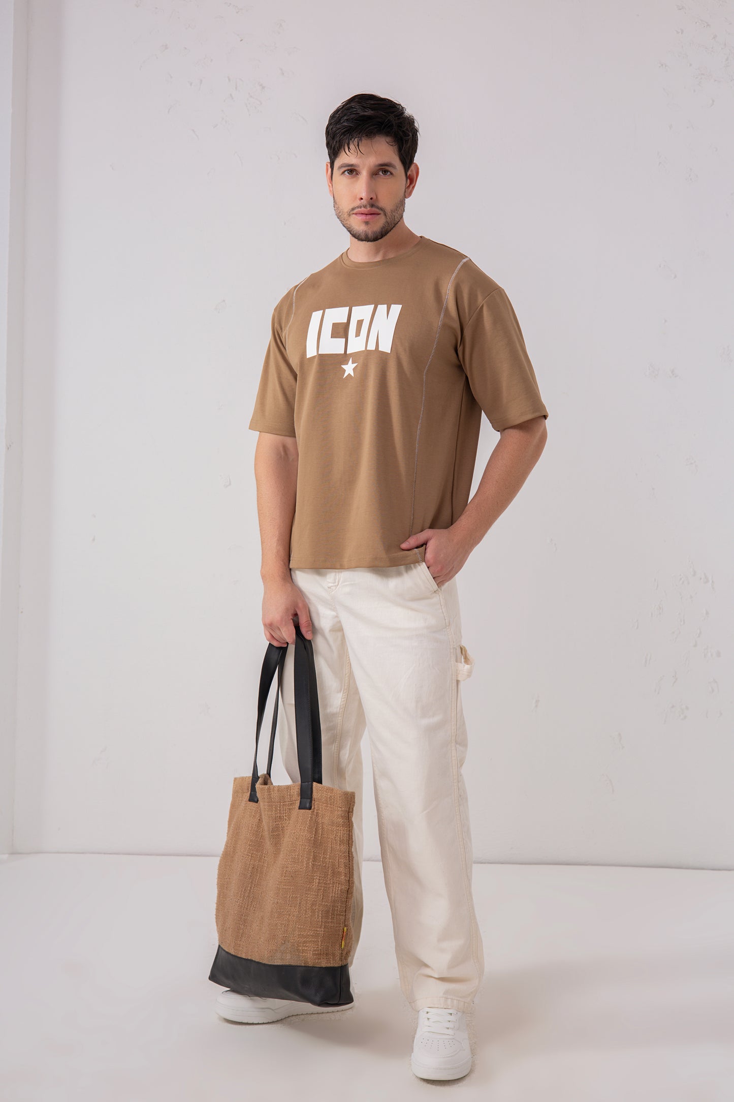 Icon Graphic Oversized T Shirt