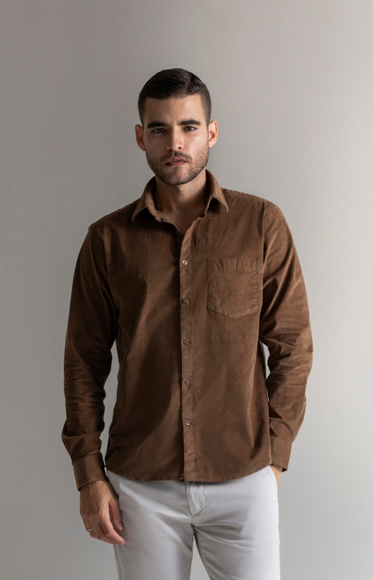 Chikoo Corduroy Shirt