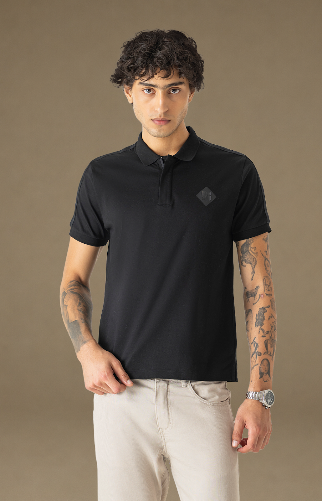 Noir Gel Polo