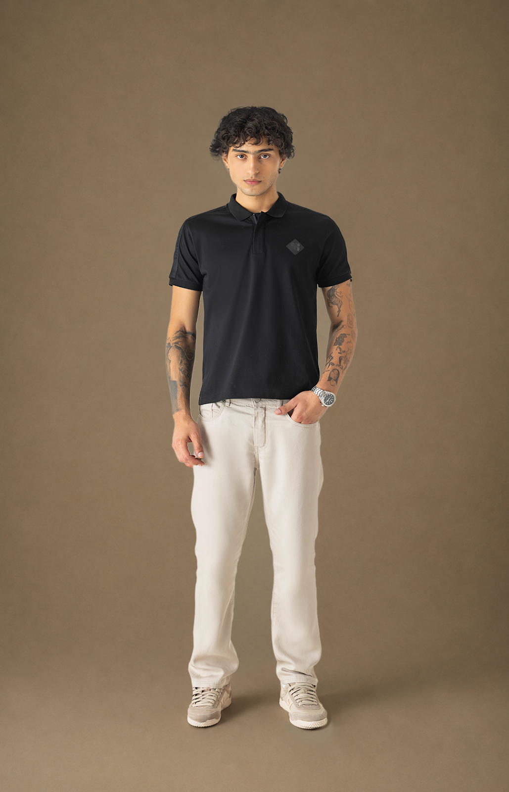 Noir Gel Polo