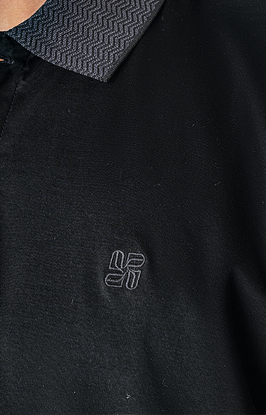 Noir Structured Polo