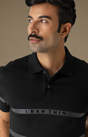 Jet Stripe Polo