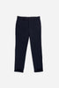 Urban Thing Navy Slim Fit Terry Rayon Formal Trouser