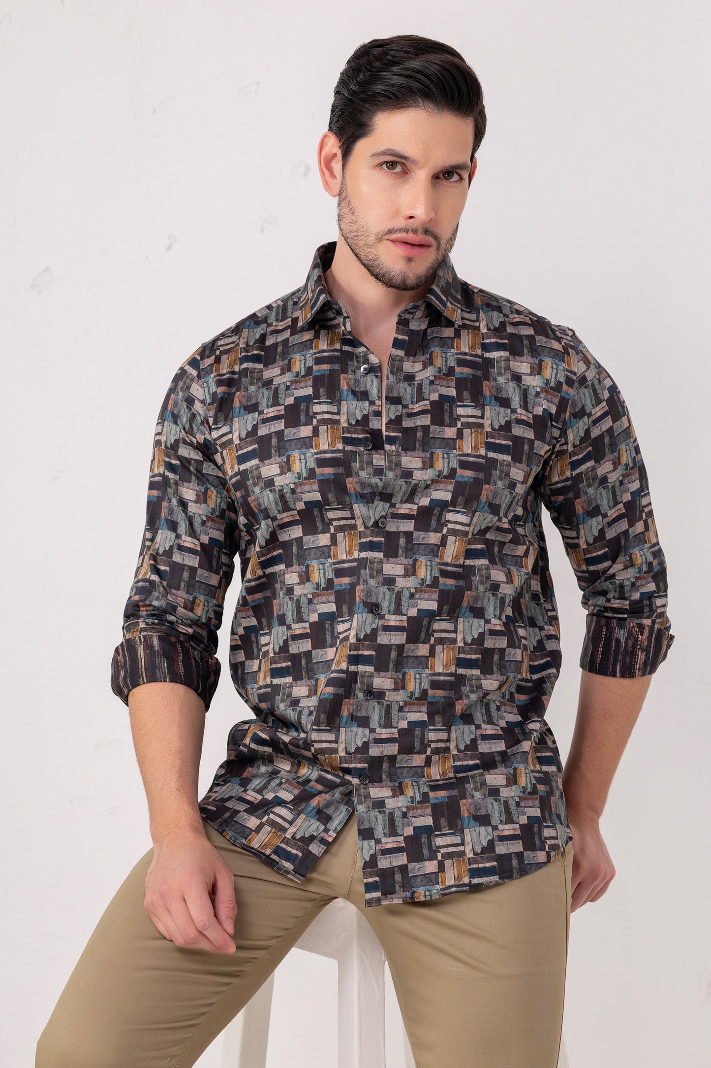Party Flat Weave Excellence Shirt. Vyne by Urban Thing.