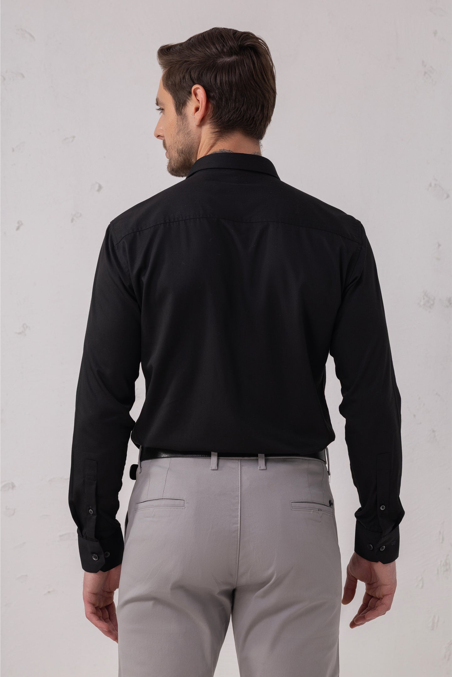 Black Premium Blend Formal Shirt