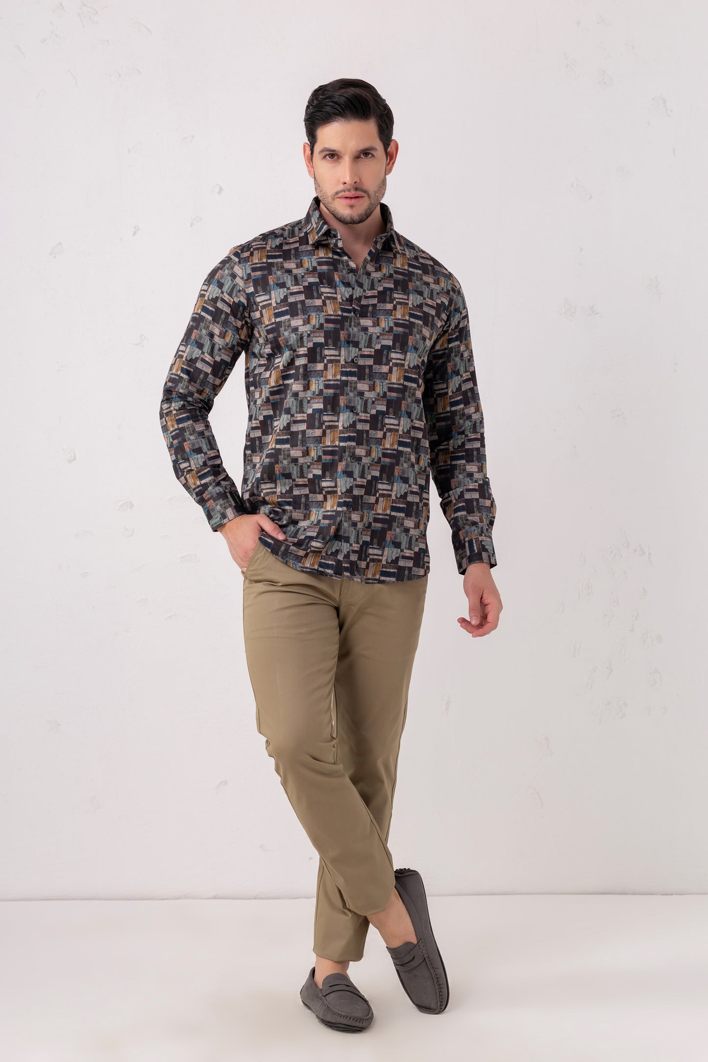 Party Flat Weave Excellence Shirt. Vyne by Urban Thing.