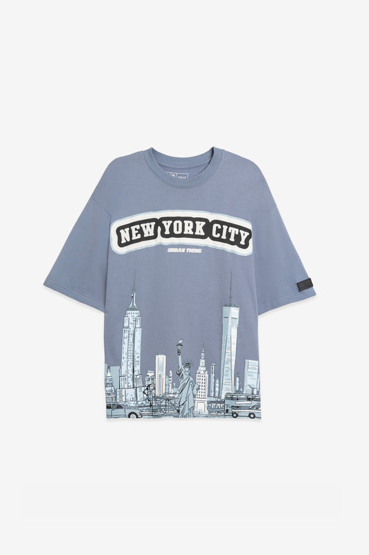 NYC Graphic Oversize Tee