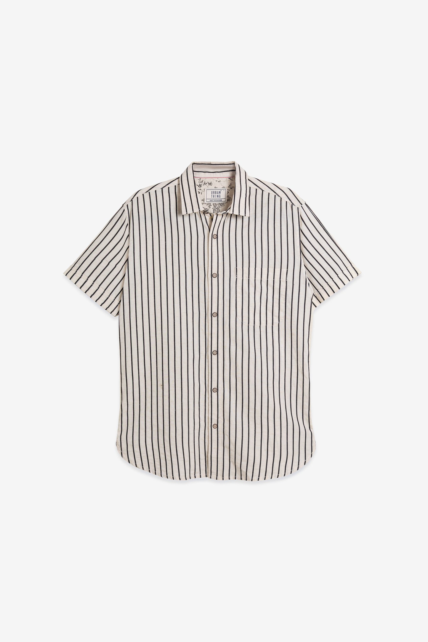 Half Sleeve Striped Shirt – 100% Cotton