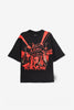 Midnight Tokyo Oversized Print T-shirt