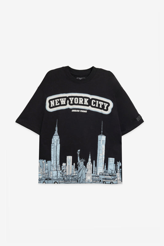 NYC Graphic Oversized TEE