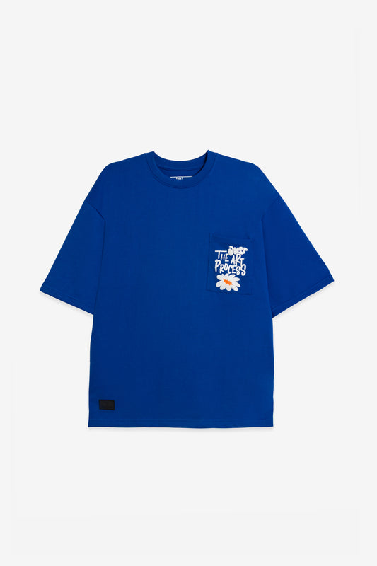 Oversized Graphic Pocket Tee
