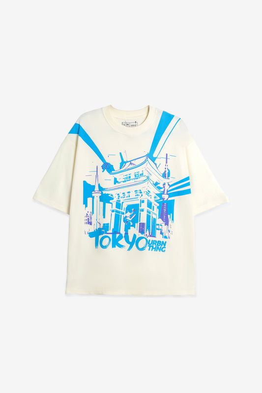 Tokyo Oversized Print Tshirt