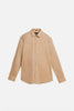 Beige Premium Cotton Formal Shirt. BE SHARP by Urban Thing.