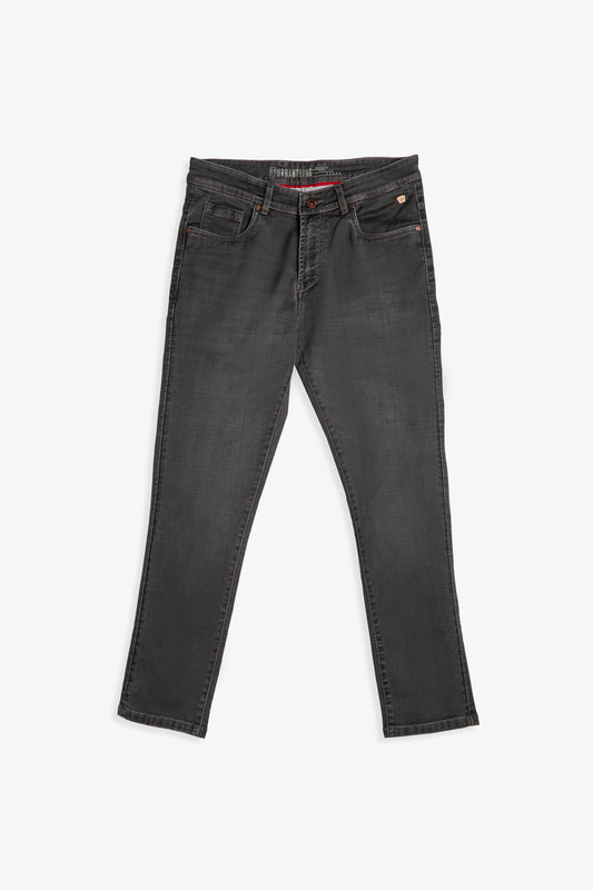 Urban Thing Graphite Grey Slim Fit Denim – Modern Utility in Motion