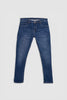 Urban Thing Mid Blue Stretch Denim Jeans – Whisker Washed Perfection