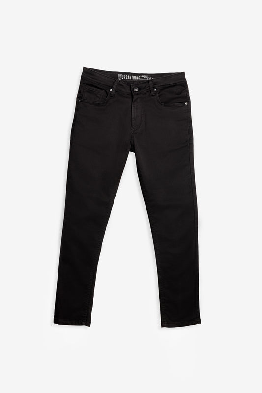 Jet Black PowerFlex Denim – Ultra Stretch Skinny Fit Jeans