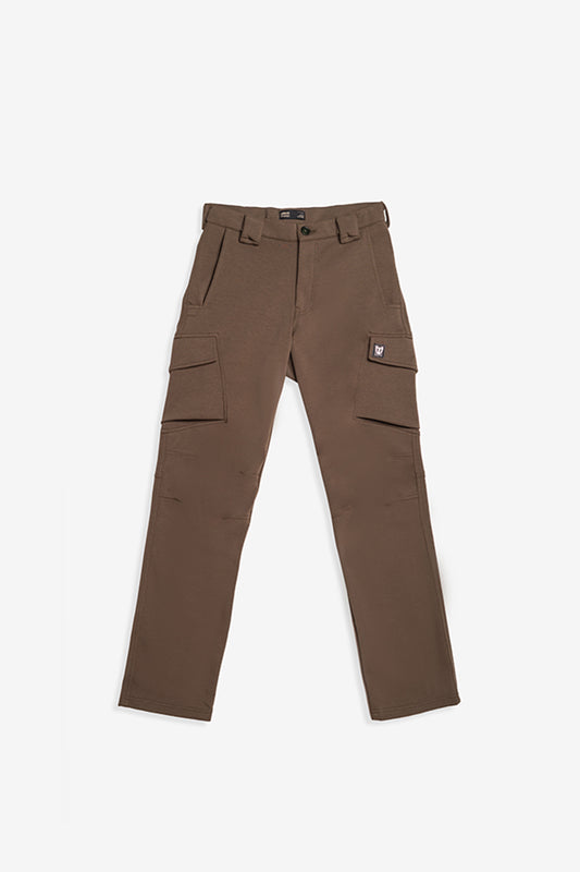 Tactical Excellence – Stretch Khaki Cargo Pants for Men