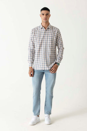 Khaki Check Shirt