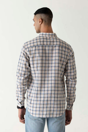 Khaki Check Shirt