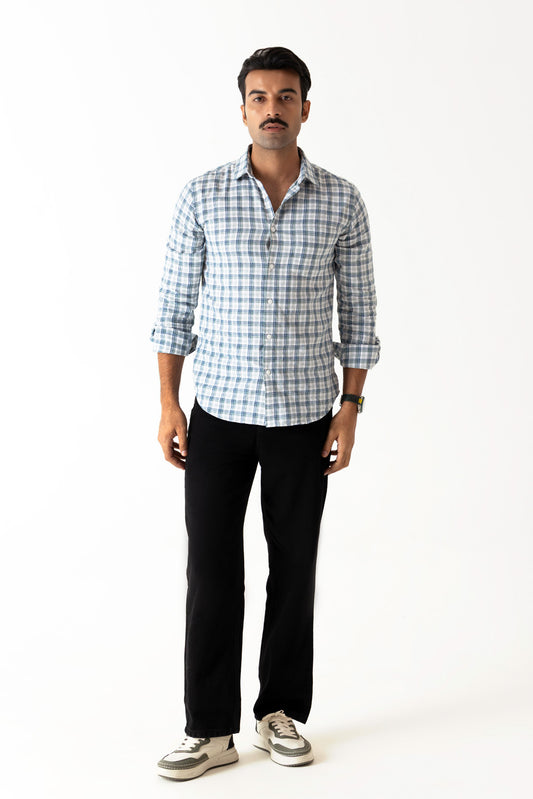 Relaxed Straight Black Colour Regular Five Pocket Jeans