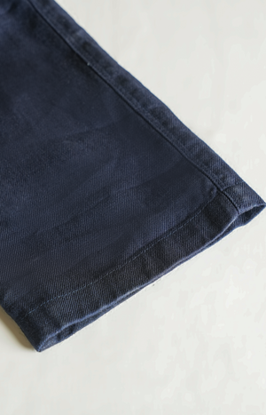 Navy Linen Trouser