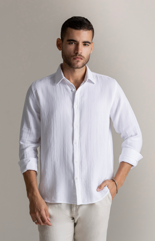 White Casual Shirt