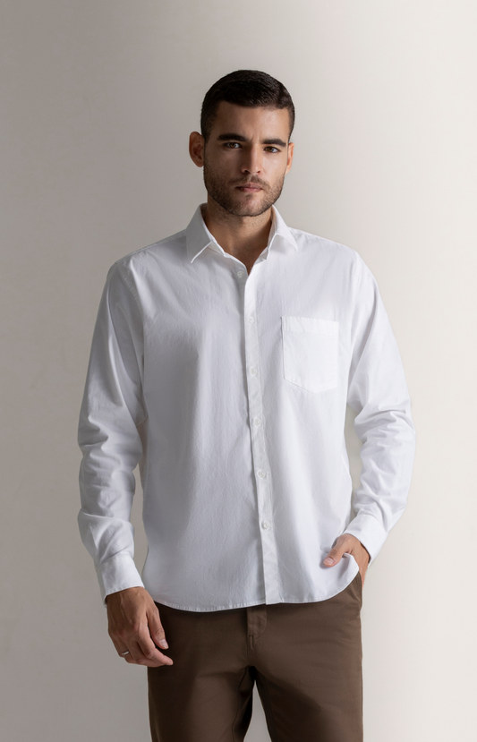White Corduroy Shirt
