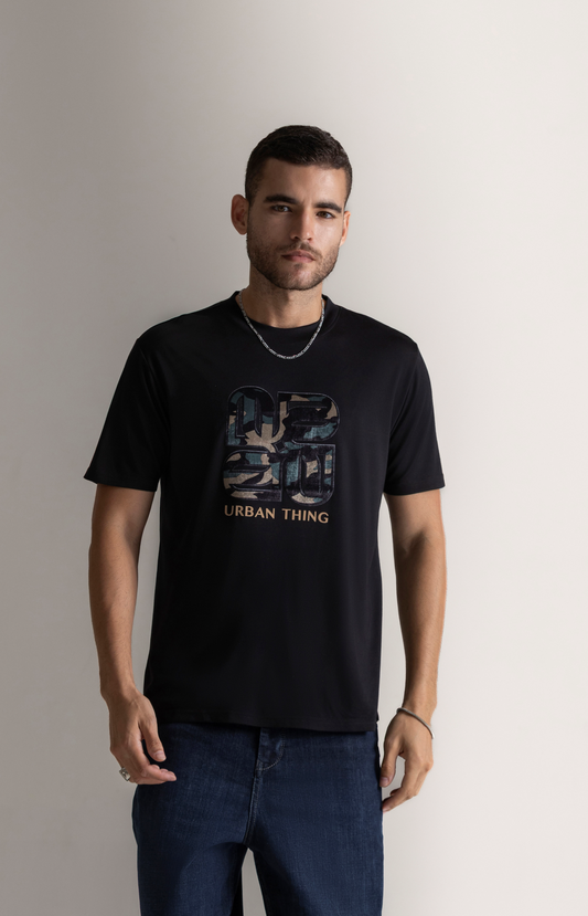 Black Camo Tee