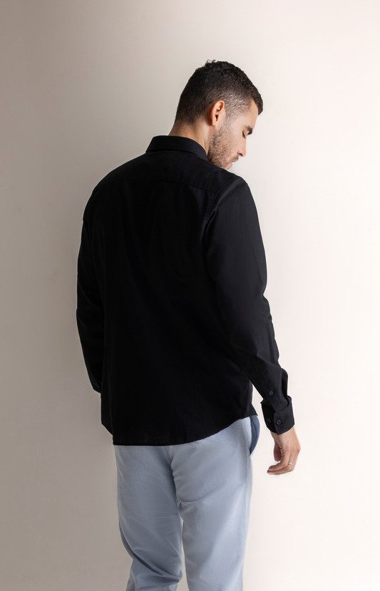 Black Texture Shirt
