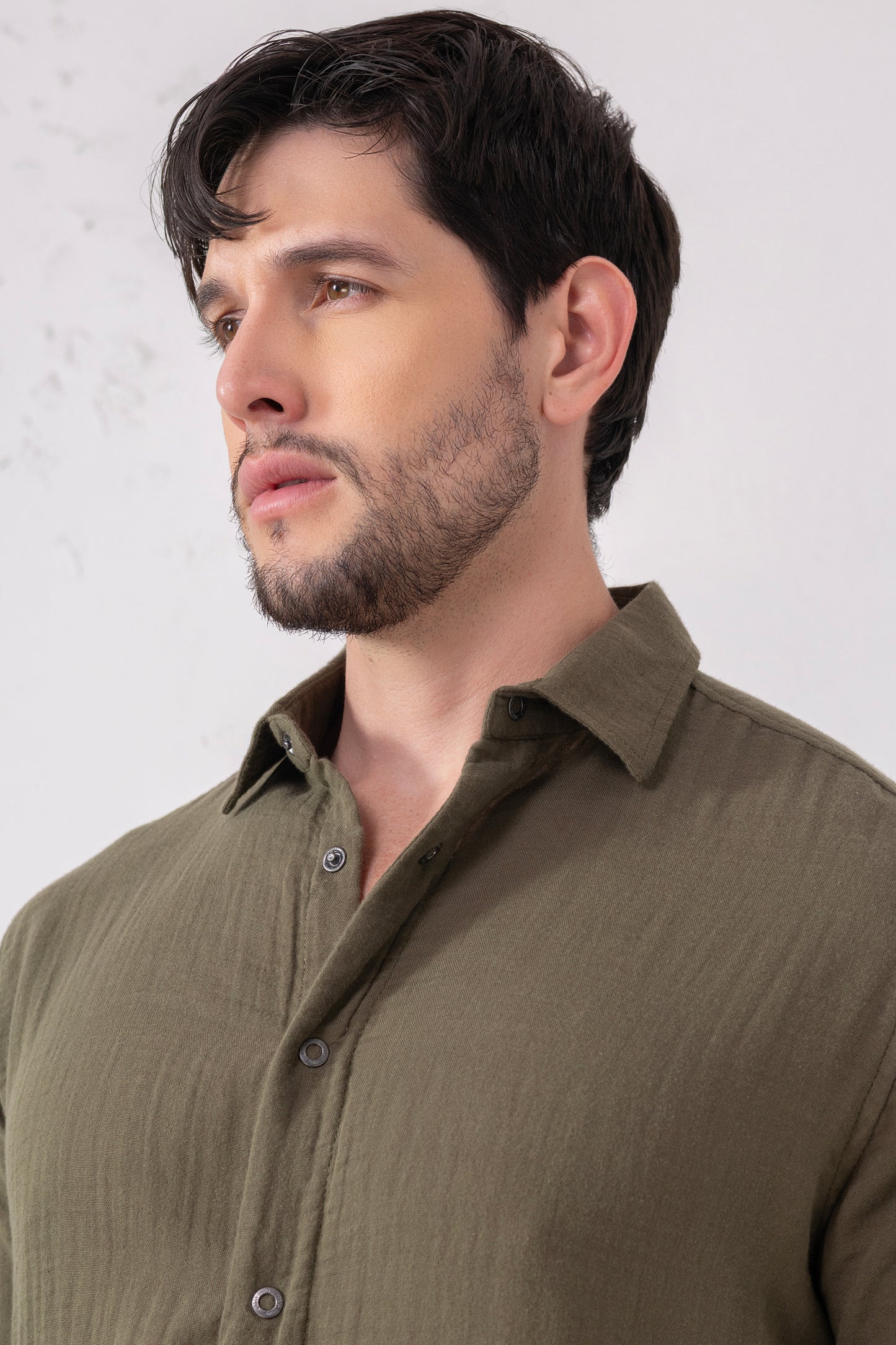 Pure Linen Full Sleeve Shirt