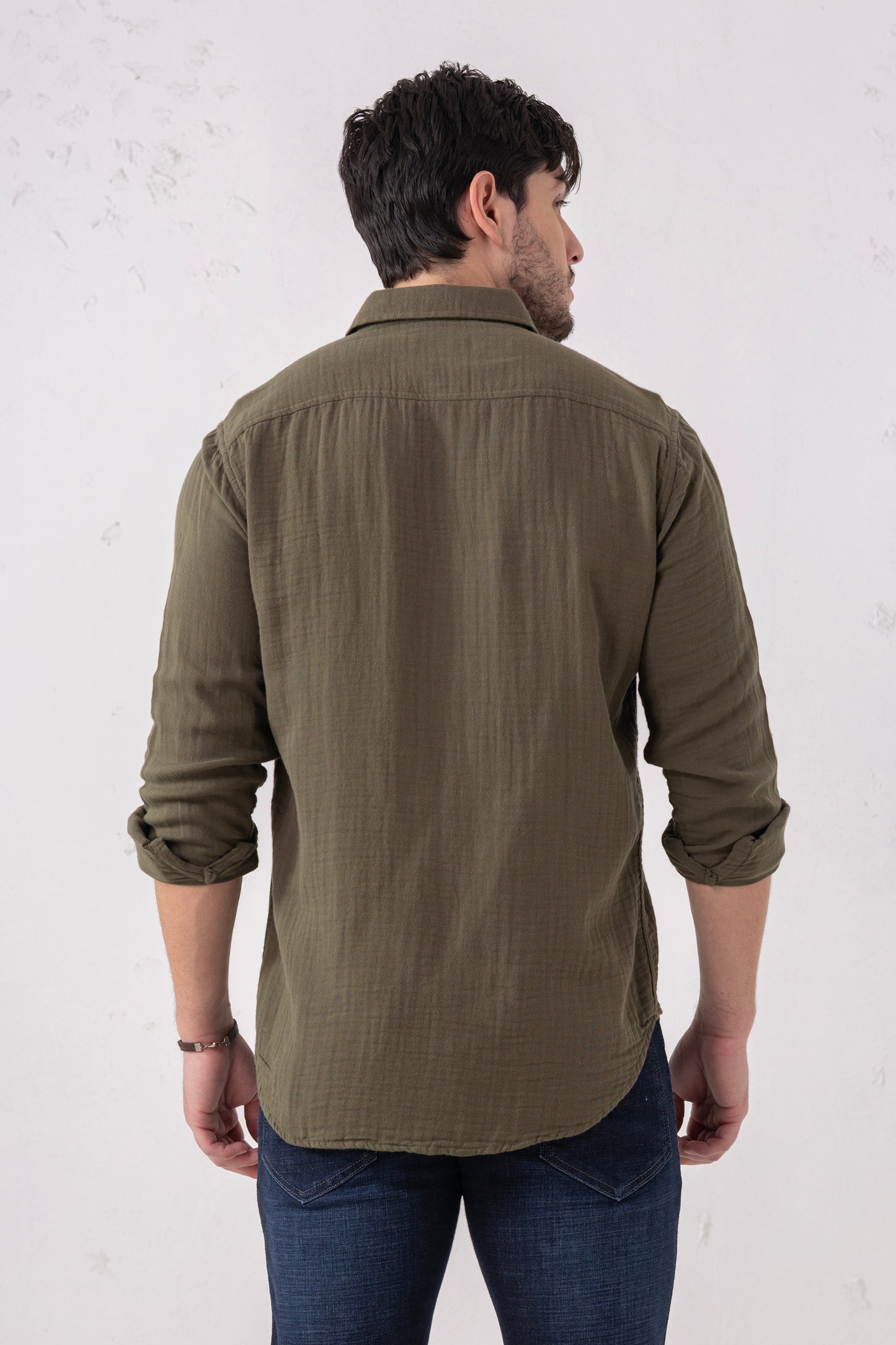 Pure Linen Full Sleeve Shirt