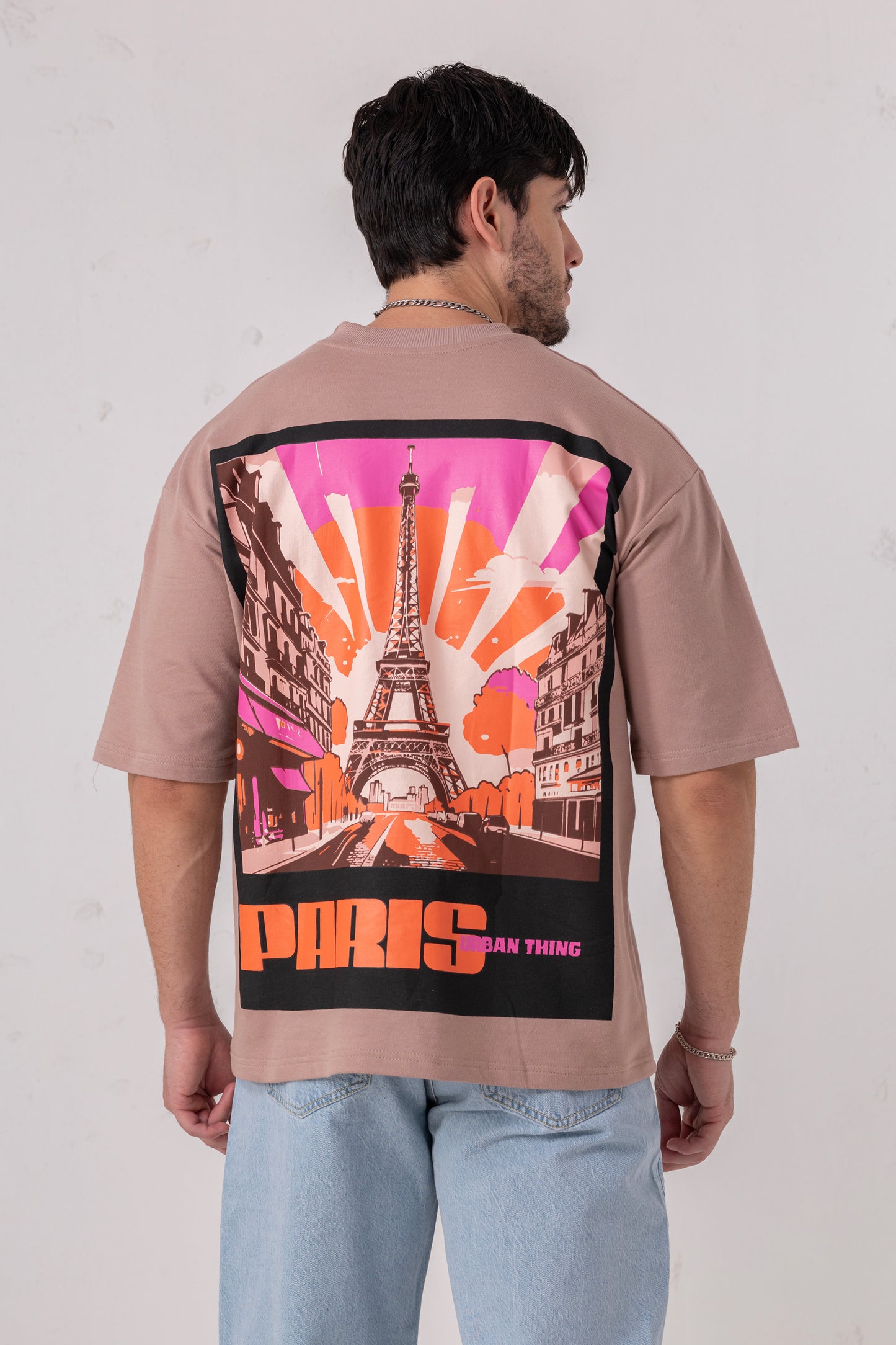 Paris Vibe Urban Oversized T-Shirt